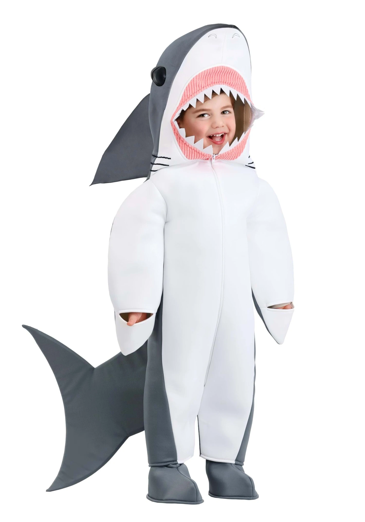 Great White Shark Costume For Toddlers 3 Great White Shark Costume For Toddlers