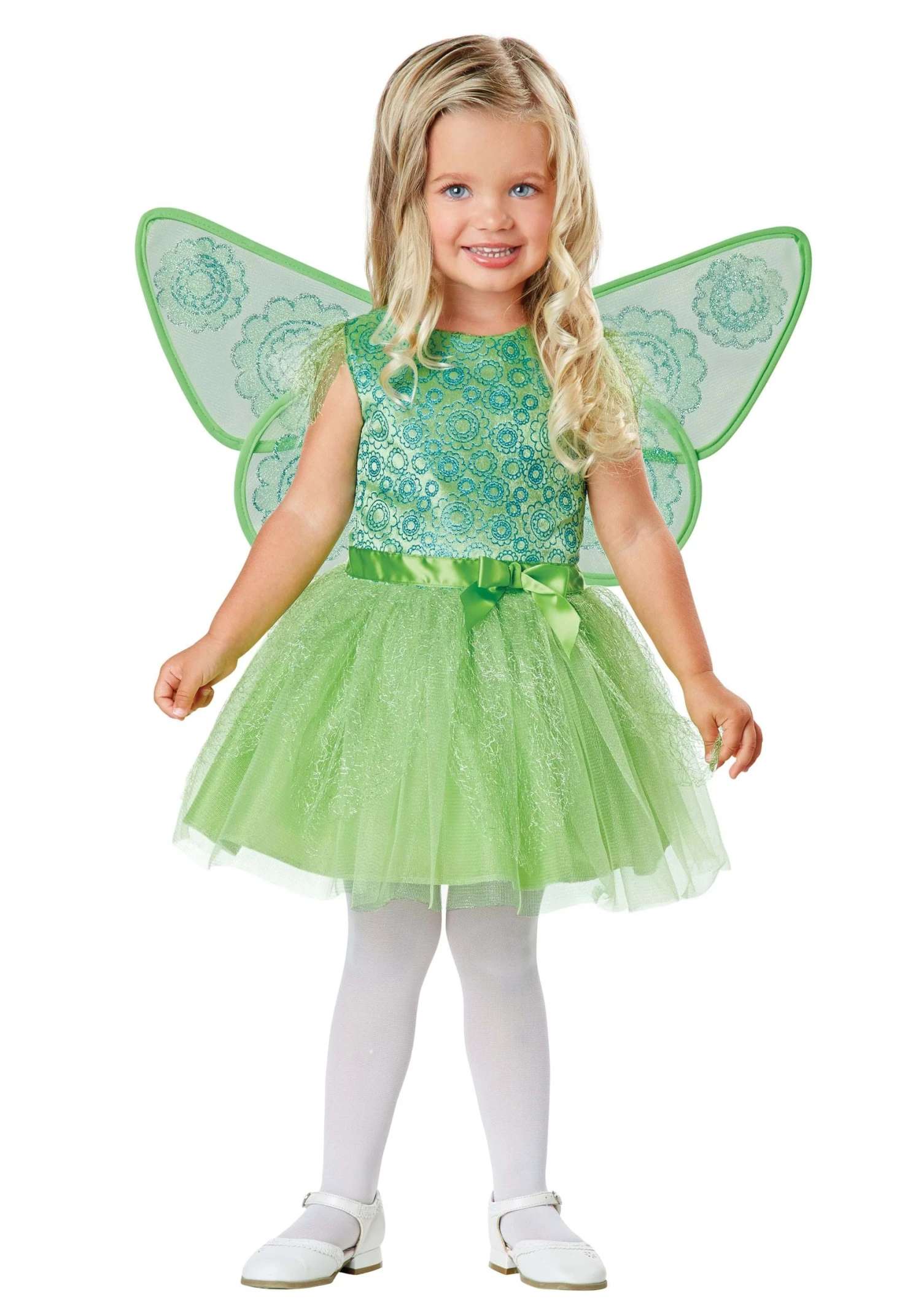 Green Fairy Toddler Costume 3 Green Fairy Toddler Costume