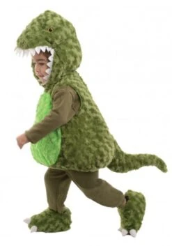 Toddler Green T-Rex Bubble Kid's Costume