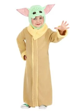JAZWARES Star Wars Grogu Costume For Toddlers -Halloween Costumes toddler grogu costume alt 4