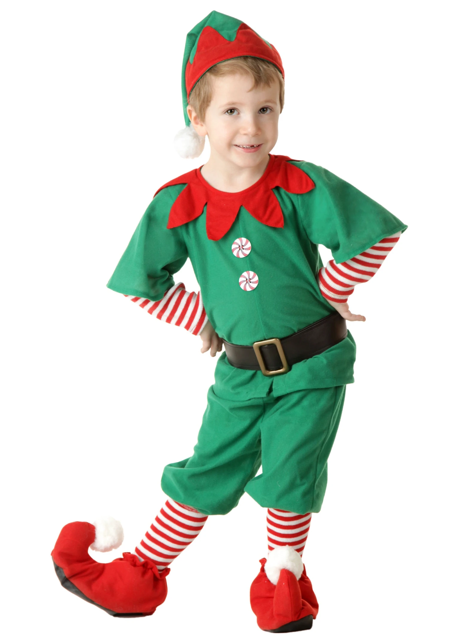 Happy Christmas Elf Toddler Costume 3 Happy Christmas Elf Toddler Costume