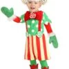 Holiday Helper Elf Costume For Toddlers 1 Holiday Helper Elf Costume For Toddlers -Halloween Costumes toddler holiday helper elf costume