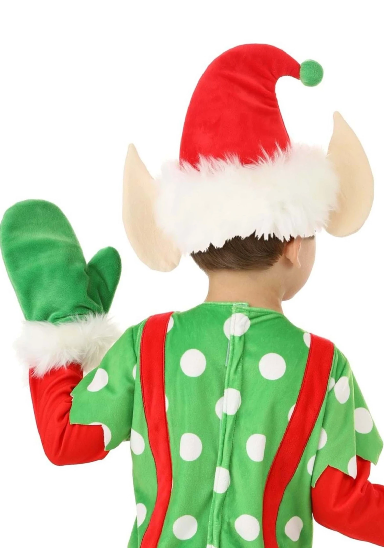 Holiday Helper Elf Costume For Toddlers 6 Holiday Helper Elf Costume For Toddlers - Image 4