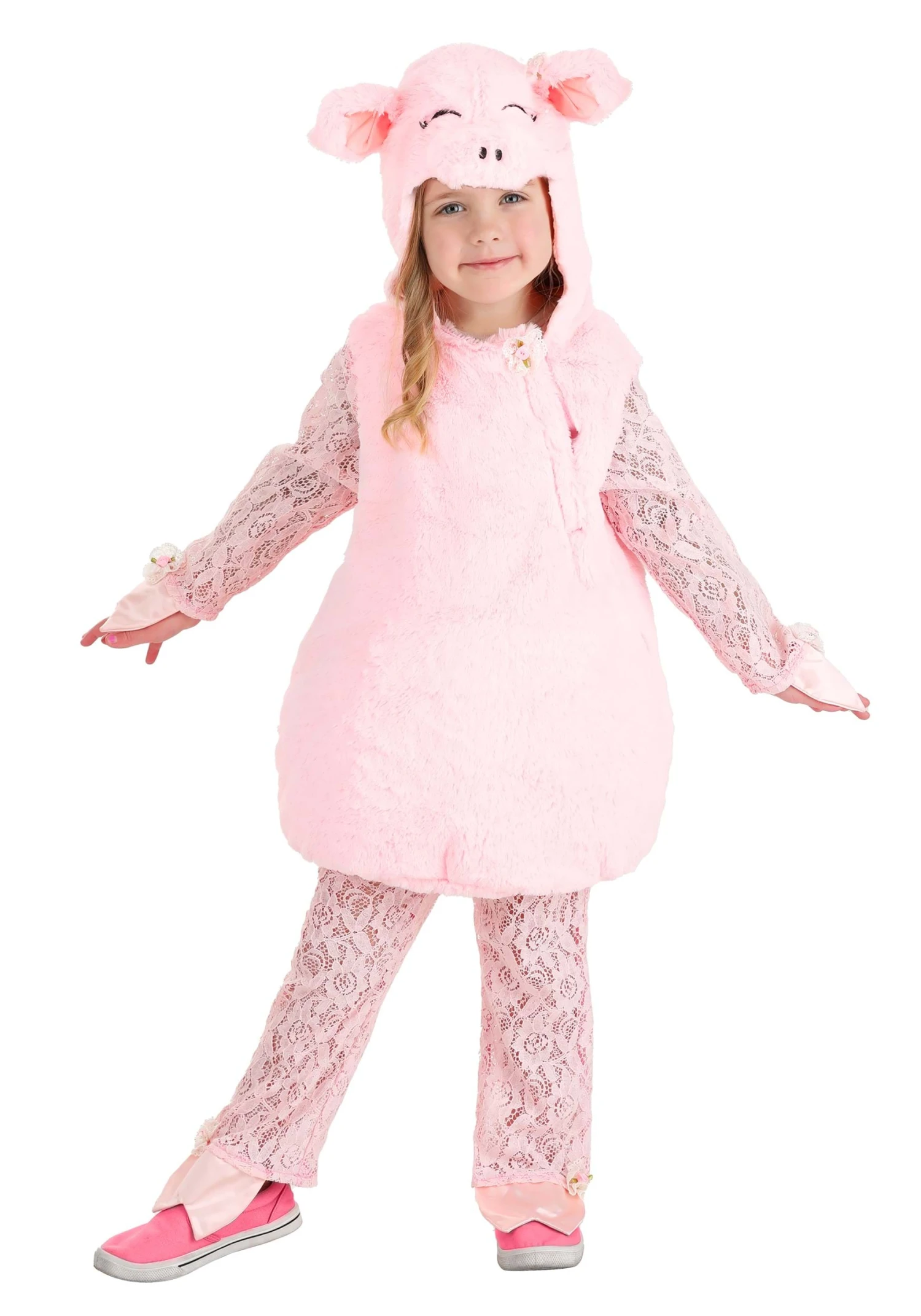 Lace Pig Costume For Toddlers 3 Lace Pig Costume For Toddlers