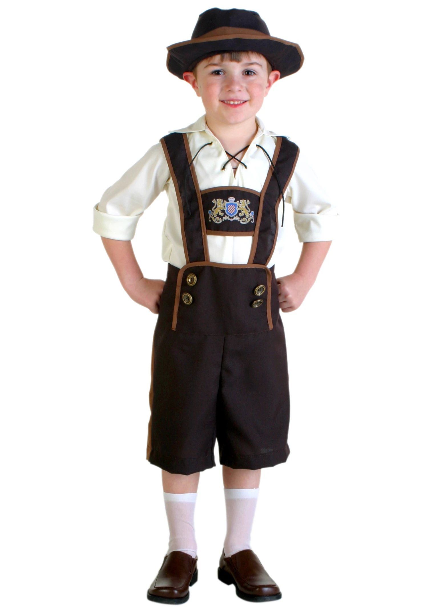Toddler Lederhosen Boy Costume 3 Toddler Lederhosen Boy Costume
