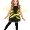 Lil Bee Girl's Toddler Costume Dress -Halloween Costumes toddler lil bee costume