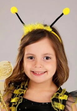 Lil Bee Girl's Toddler Costume Dress -Halloween Costumes toddler lil bee costume alt 2