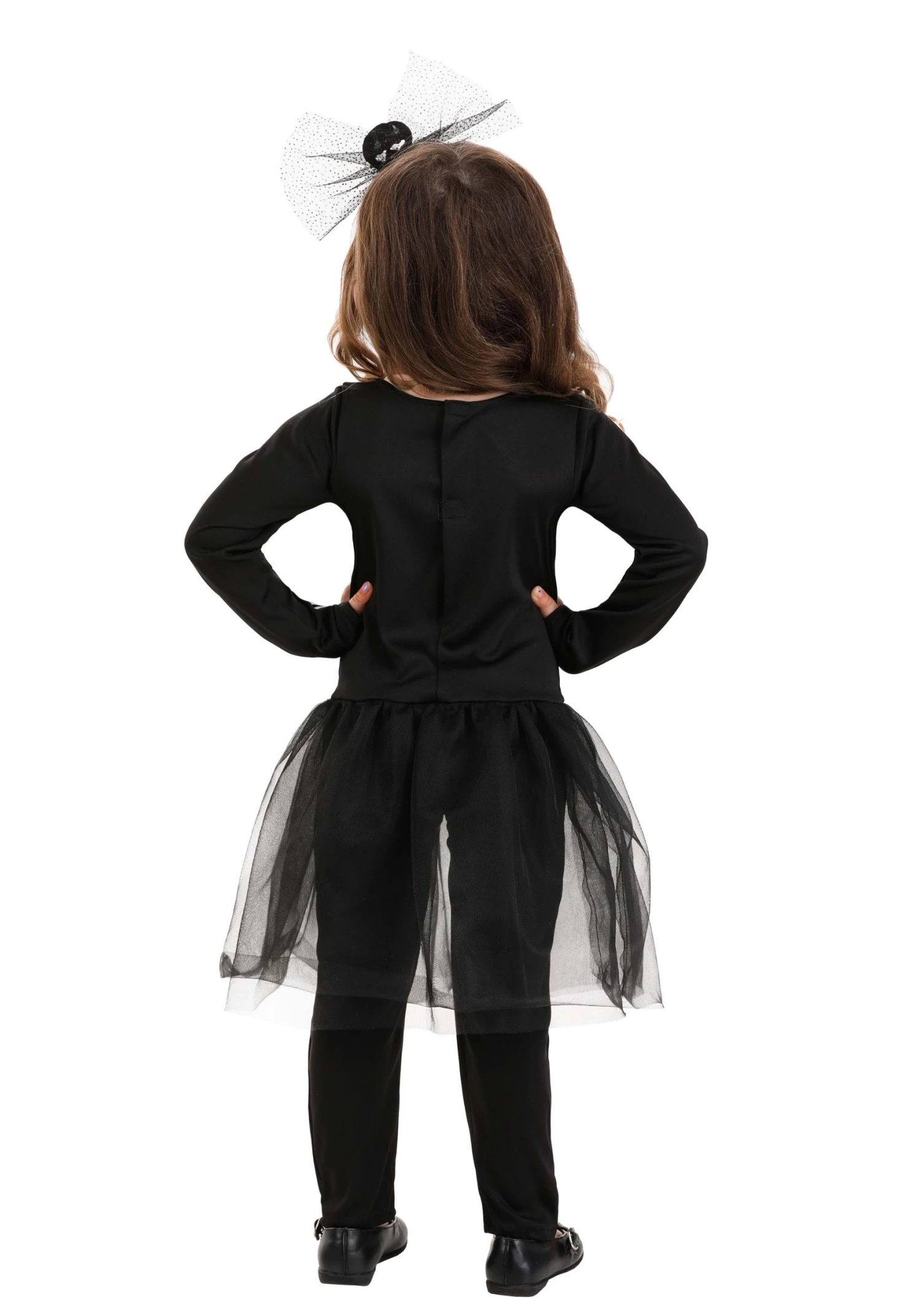 Toddler Lil Miss Skeleton Costume For Girls 4 Toddler Lil Miss Skeleton Costume For Girls - Image 2