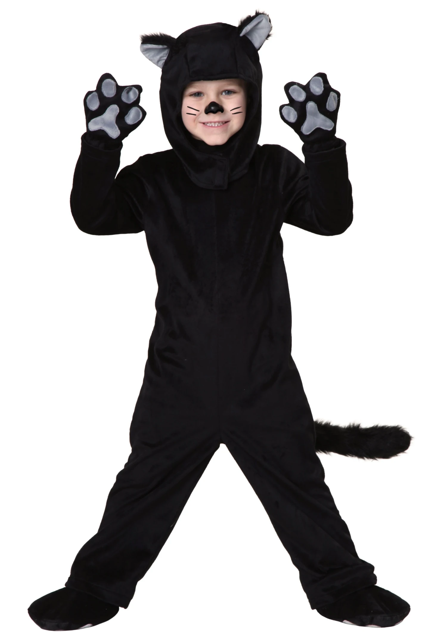 Toddler Little Black Cat Costume 3 Toddler Little Black Cat Costume