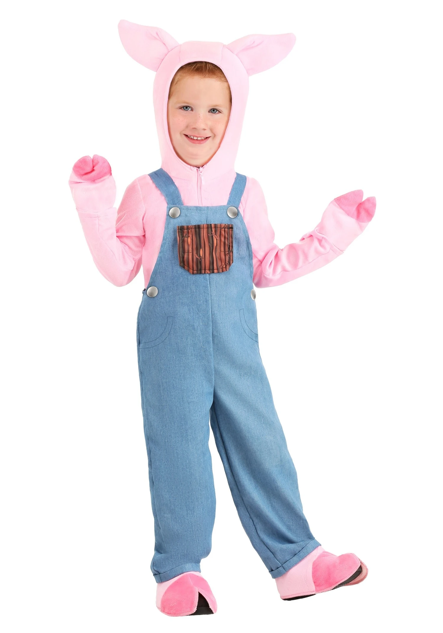 Little Piggy Toddler Costume 3 Little Piggy Toddler Costume