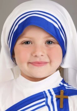 Girl's Toddler Mother Teresa Costume 7 Girl's Toddler Mother Teresa Costume -Halloween Costumes toddler mother teresa costume alt 1
