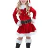 Girl's Toddler Mrs. Claus Costume 2 Girl's Toddler Mrs. Claus Costume -Halloween Costumes toddler mrs claus costume