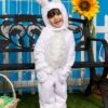 Toddler Open Face White Bunny Costume 2 Toddler Open Face White Bunny Costume -Halloween Costumes toddler open face white bunny costume