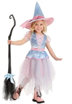 Girl's Pastel Fairy Witch Toddler Costume