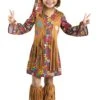Fun World Toddler Peace & Love Hippie Girl's Costume 2 Fun World Toddler Peace & Love Hippie Girl's Costume -Halloween Costumes toddler peace love hippie costume