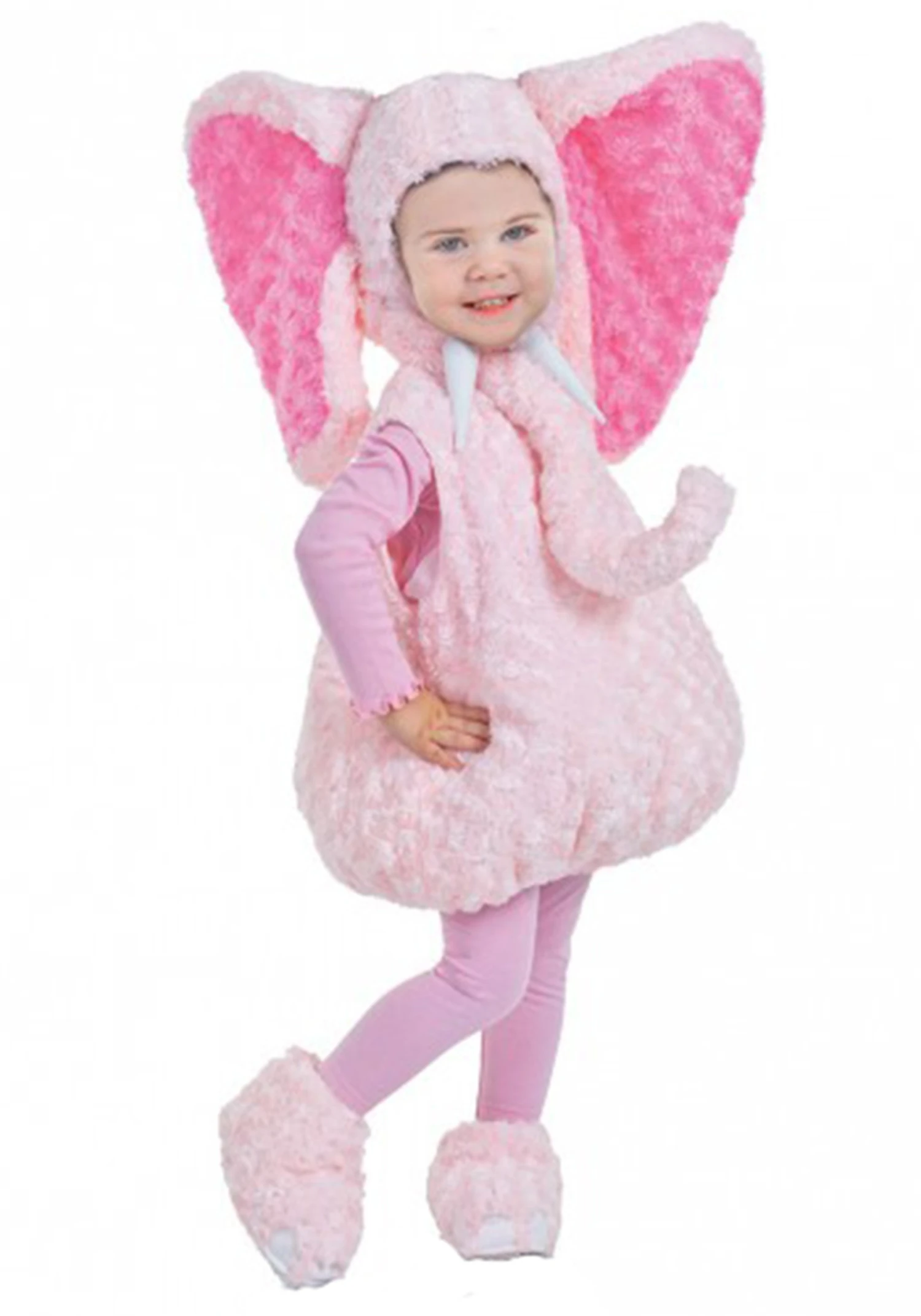 Toddler Pink Elephant Bubble Costume 3 Toddler Pink Elephant Bubble Costume