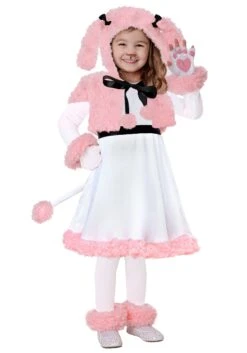 Toddler Pink Poodle Costume