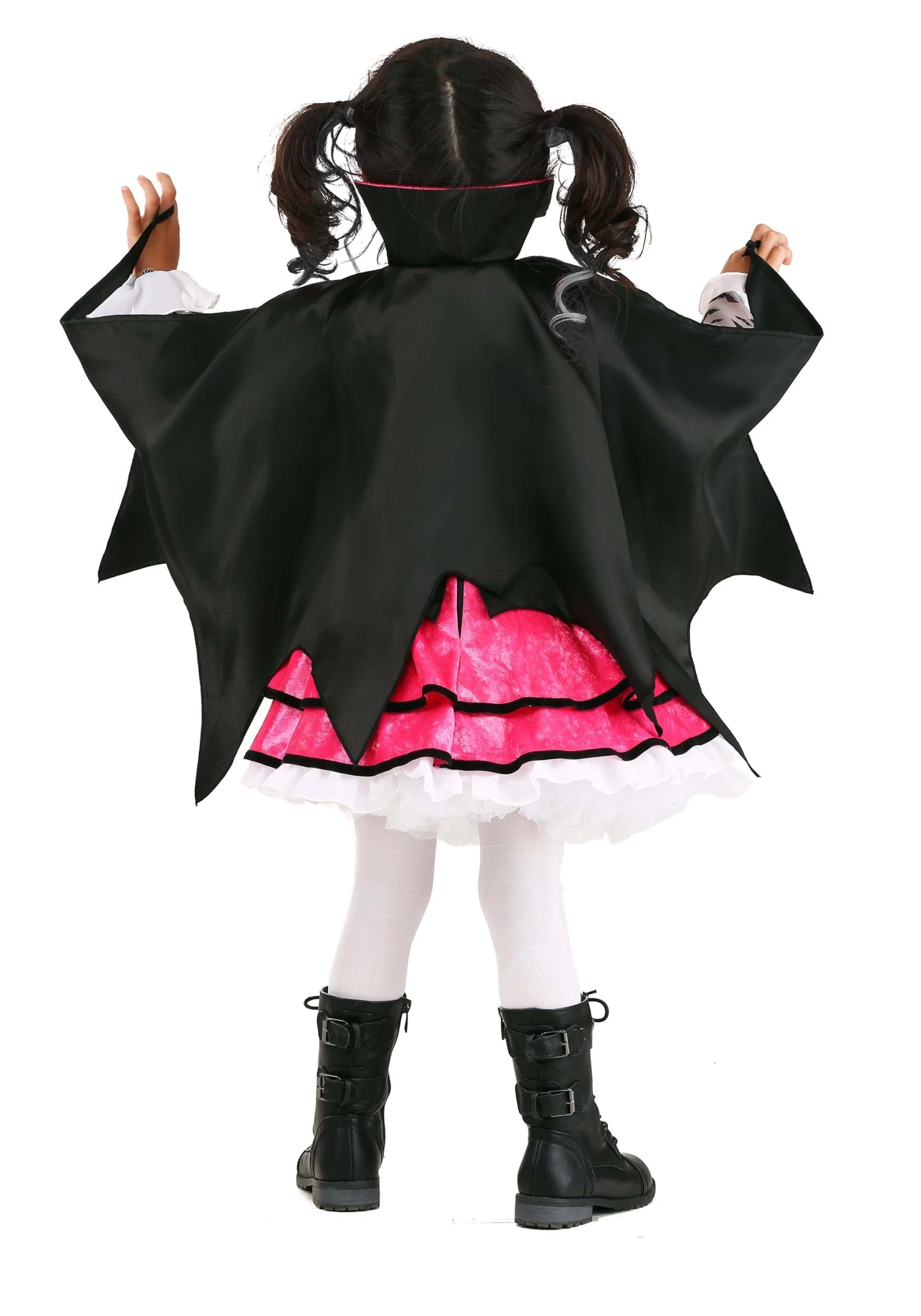 Pink Vampire Girl's Toddler Costume 4 Pink Vampire Girl's Toddler Costume - Image 2