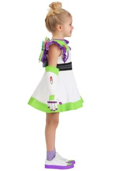 Girl's Toddler Pixar Toy Story Buzz Lightyear Costume Dress 15 Girl's Toddler Pixar Toy Story Buzz Lightyear Costume Dress -Halloween Costumes toddler pixar toy story buzz lightyear costume alt 3