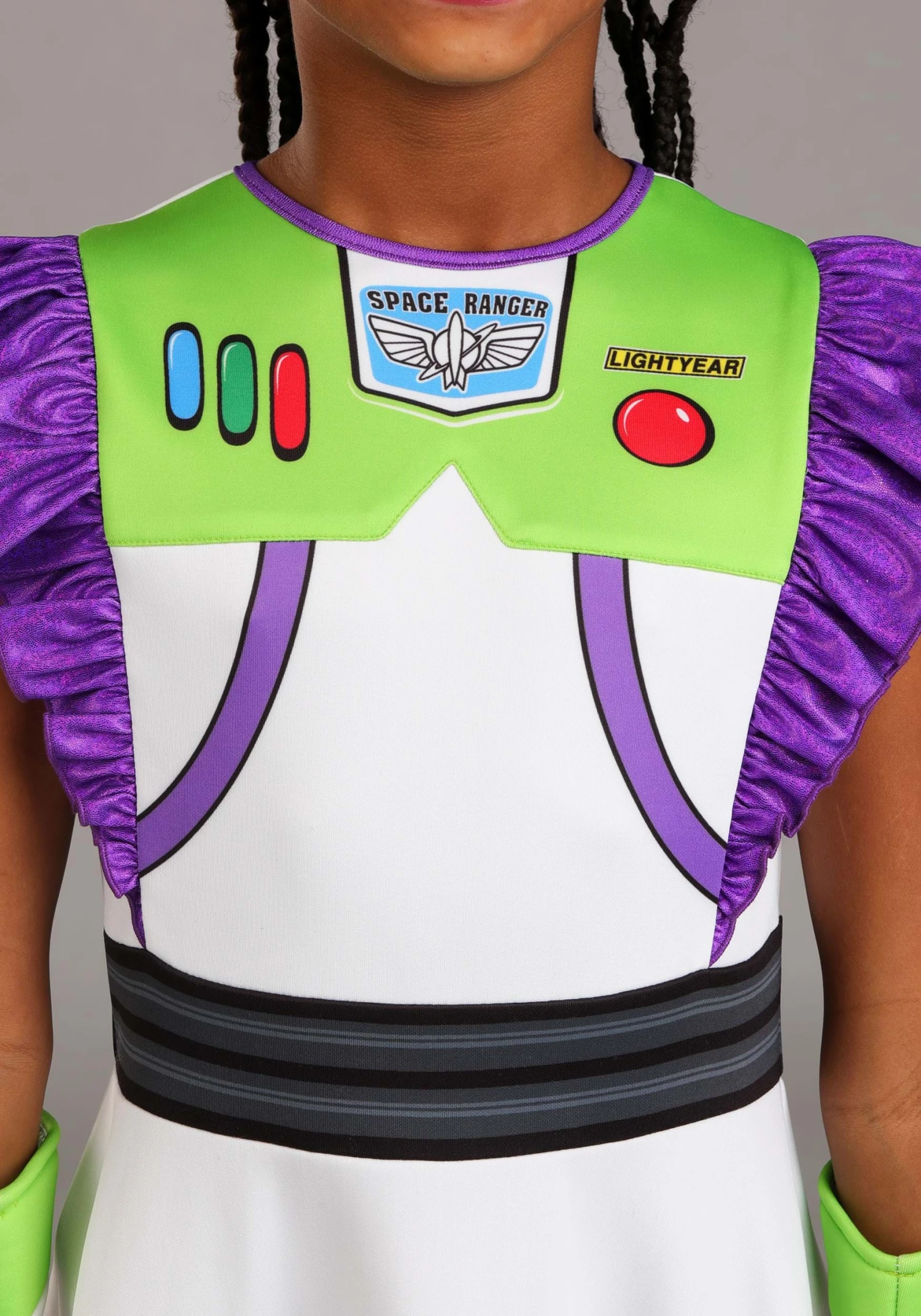 Girl's Toddler Pixar Toy Story Buzz Lightyear Costume Dress 8 Girl's Toddler Pixar Toy Story Buzz Lightyear Costume Dress - Image 6