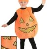 Plump Pumpkin Bubble Toddler Costume 1 Plump Pumpkin Bubble Toddler Costume -Halloween Costumes toddler plump pumpkin bubble costume