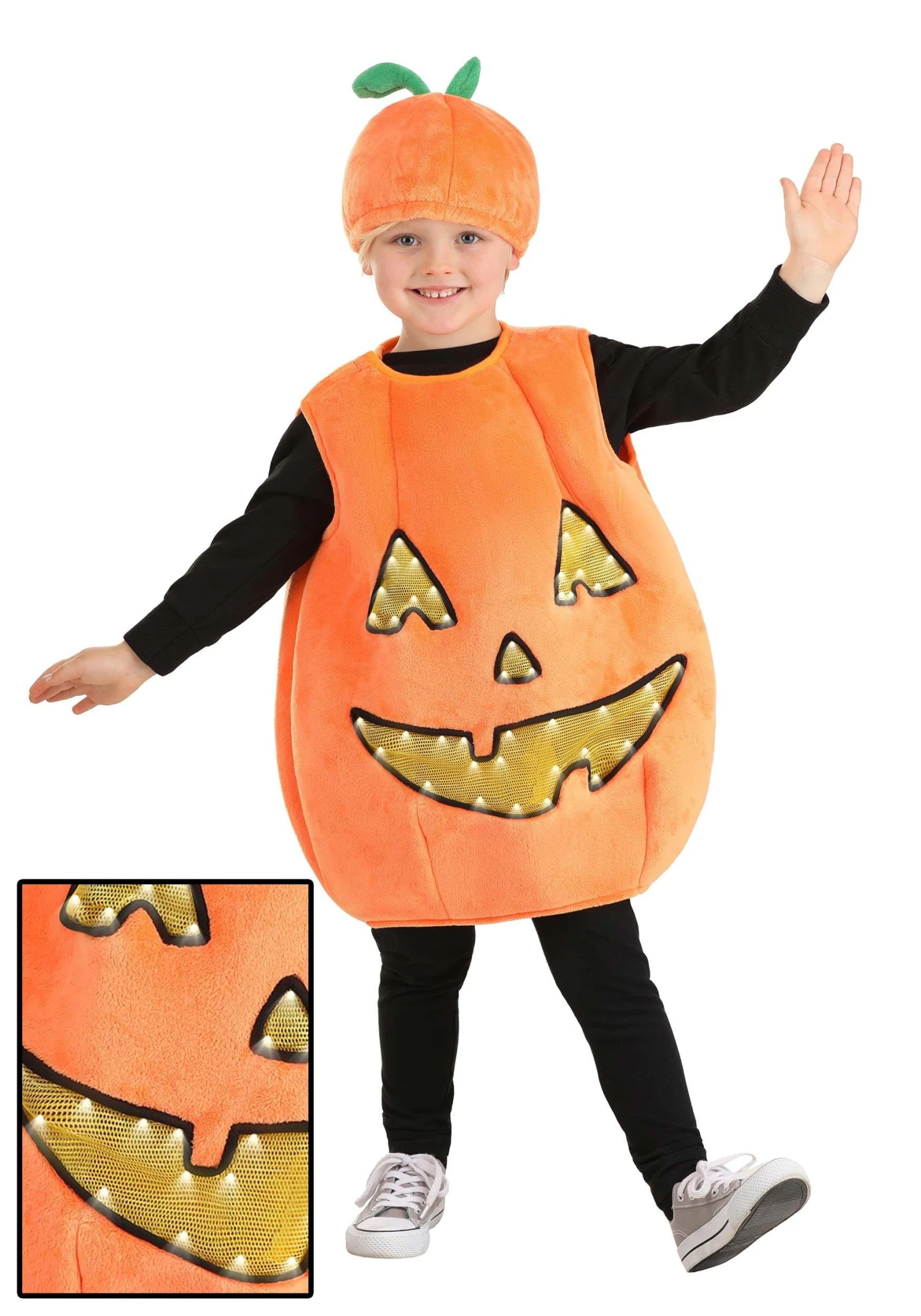 Plump Pumpkin Bubble Toddler Costume 3 Plump Pumpkin Bubble Toddler Costume