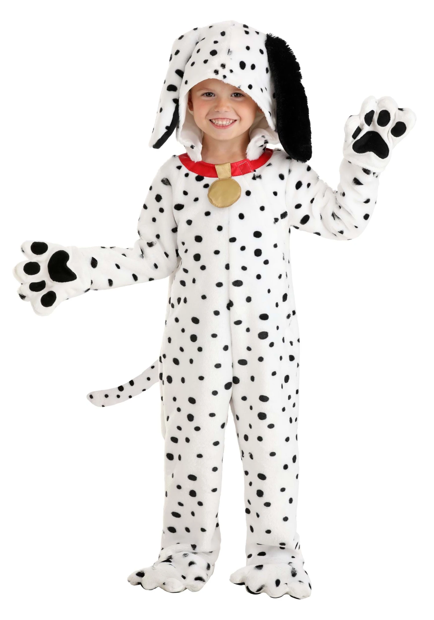 Plush Dalmatian Puppy Jumpsuit For Toddlers 3 Plush Dalmatian Puppy Jumpsuit For Toddlers