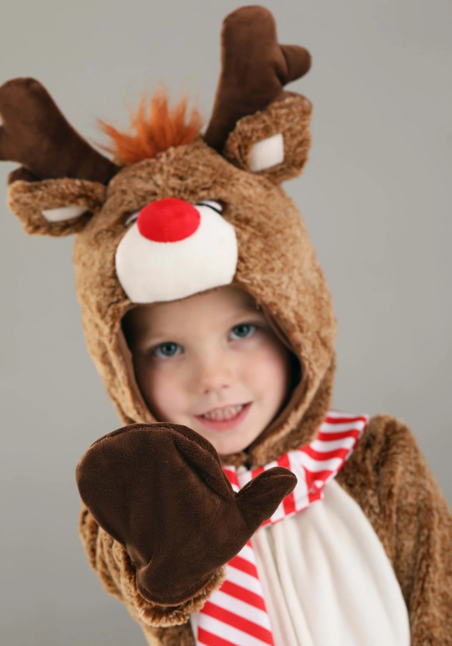 Toddler Plush Reindeer Costume 7 Toddler Plush Reindeer Costume - Image 5