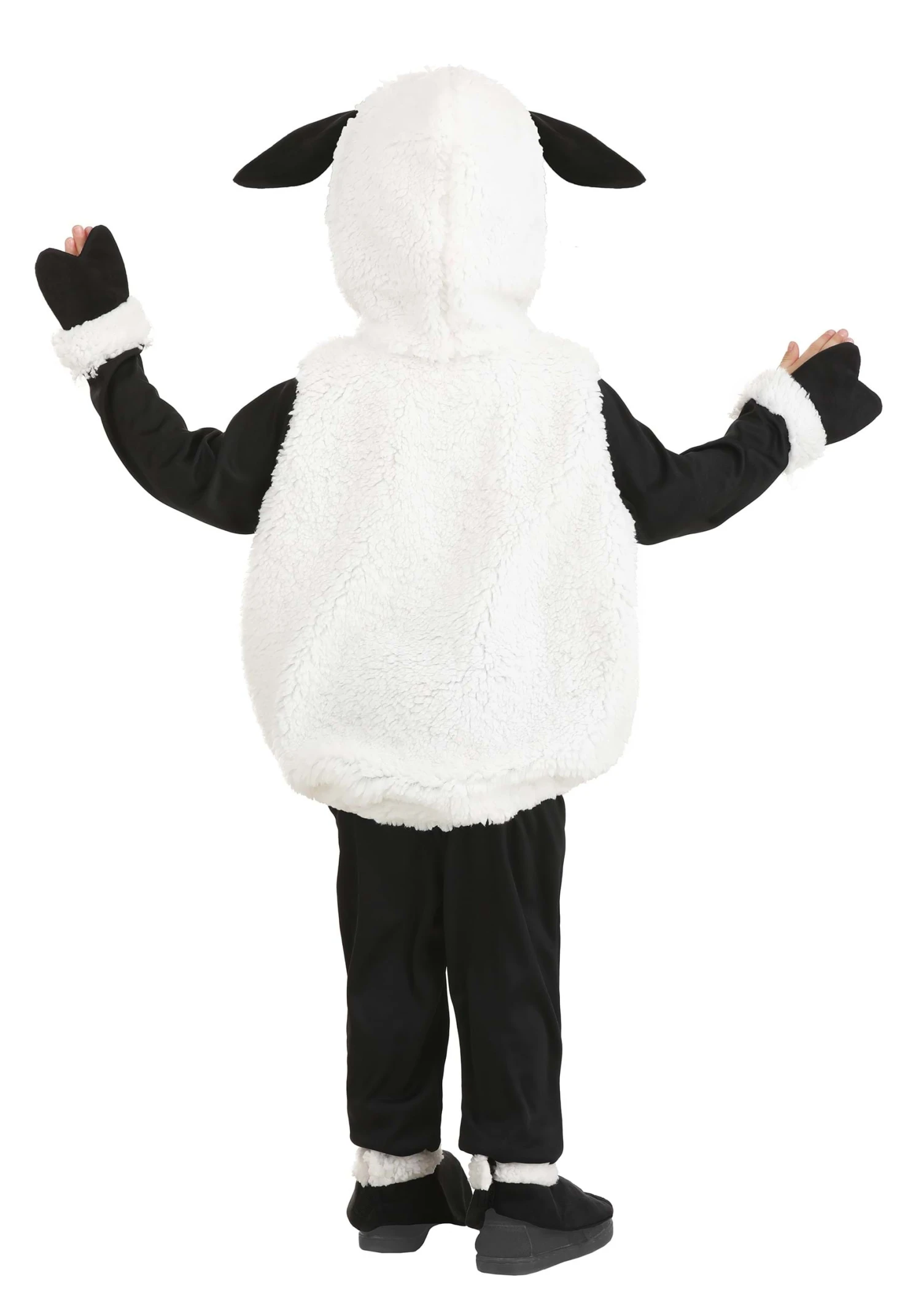 Toddler Plush Sheep Costume 4 Toddler Plush Sheep Costume - Image 2