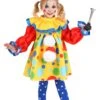 Girl's Toddler Posh Polka Dot Clown Costume -Halloween Costumes toddler posh polka dot clown costume