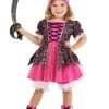 Girl's Precious Pink Pirate Toddler Costume 1 Girl's Precious Pink Pirate Toddler Costume -Halloween Costumes toddler precious pink pirate costume