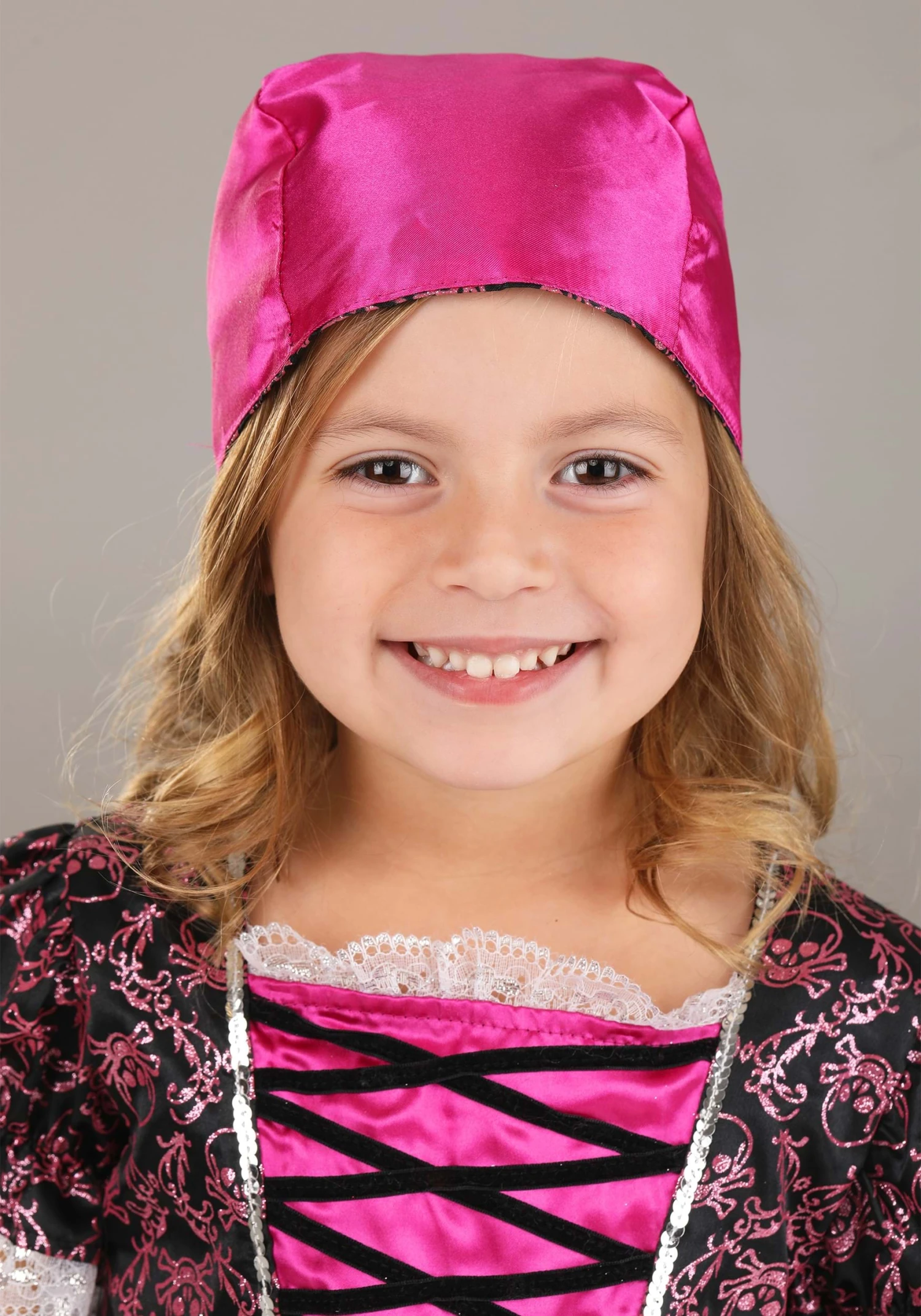Girl's Precious Pink Pirate Toddler Costume 5 Girl's Precious Pink Pirate Toddler Costume - Image 3