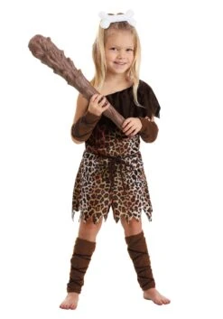 Prehistoric Cave Toddler Girl Costume