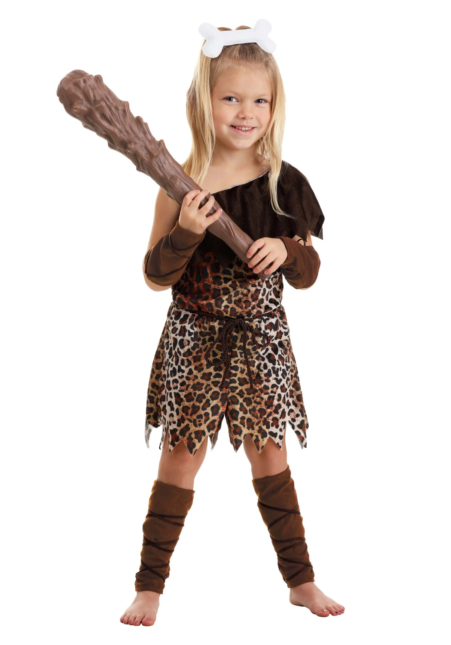 Prehistoric Cave Toddler Girl Costume 3 Prehistoric Cave Toddler Girl Costume