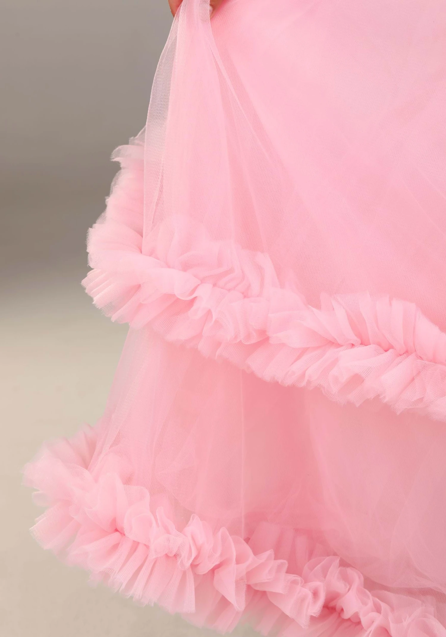 Toddler Pretty In Pink Princess Girl's Costume Dress 7 Toddler Pretty In Pink Princess Girl's Costume Dress - Image 5