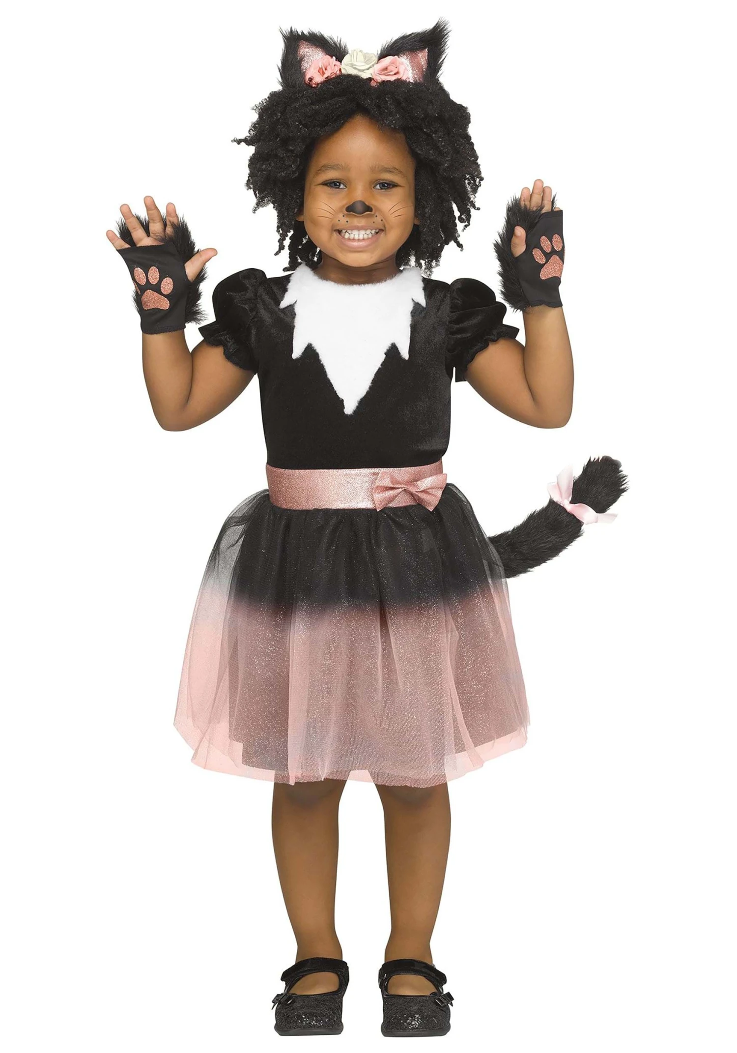 Fun World Toddler Pretty Kitty Costume 3 Fun World Toddler Pretty Kitty Costume
