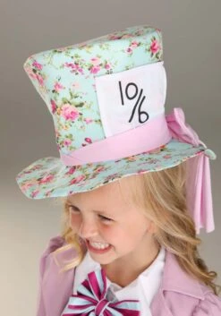 Pretty Mad Hatter Costume For Toddlers -Halloween Costumes toddler pretty mad hatter costume alt 2