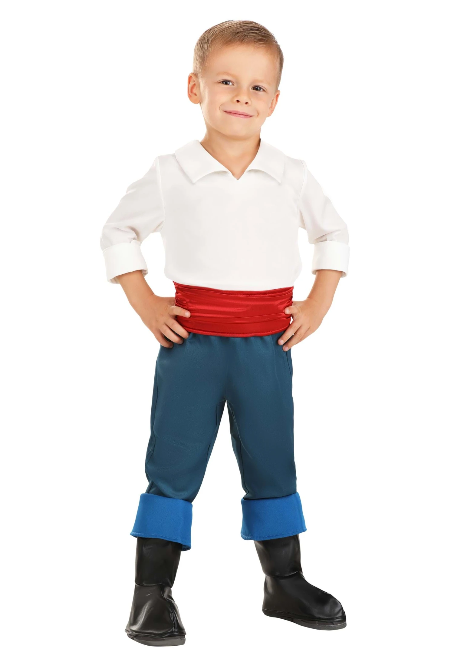 Boy's Disney The Little Mermaid Prince Eric Toddler Costume 6 Boy's Disney The Little Mermaid Prince Eric Toddler Costume - Image 4