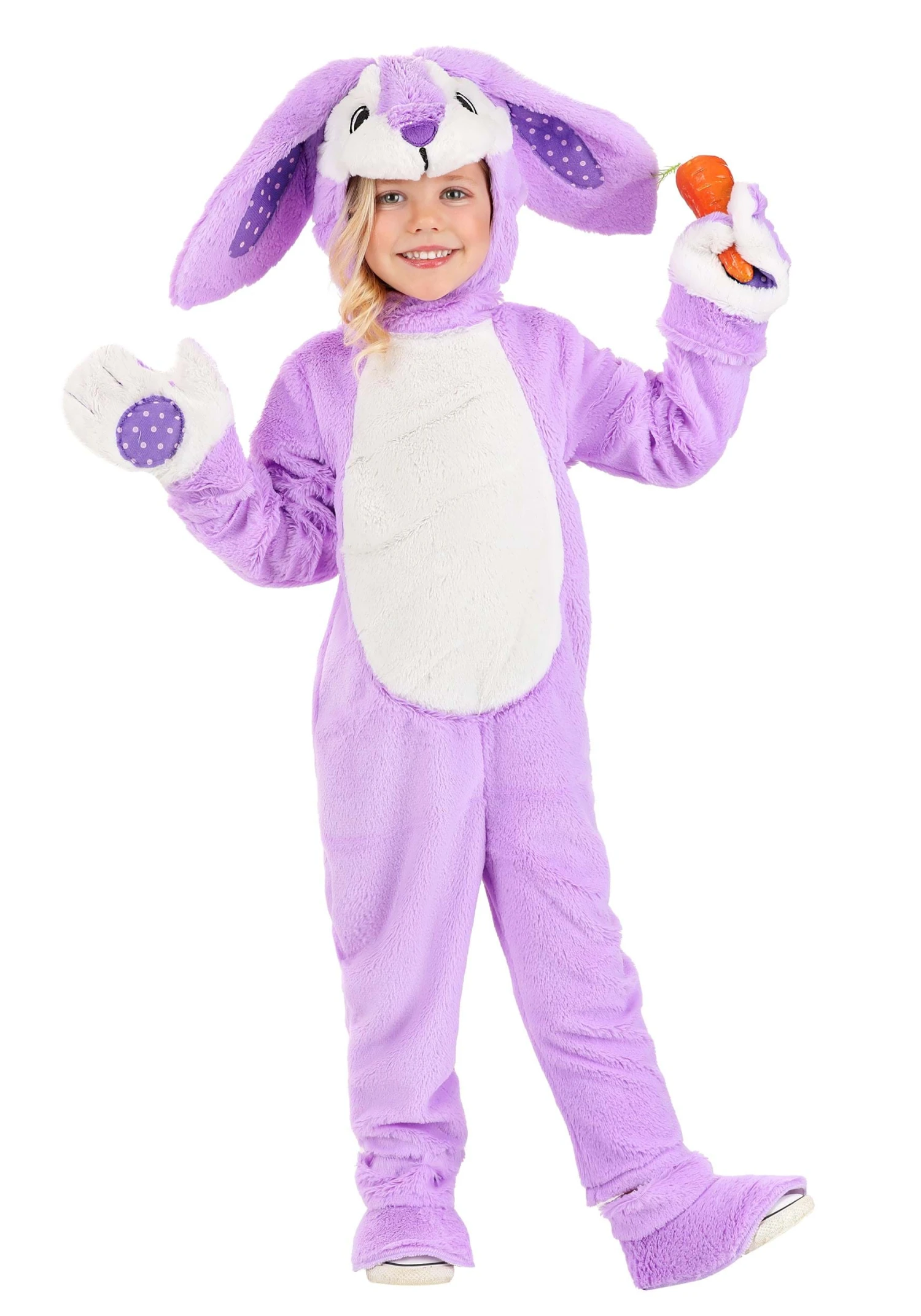 Purple Bunny Toddler Costume 3 Purple Bunny Toddler Costume