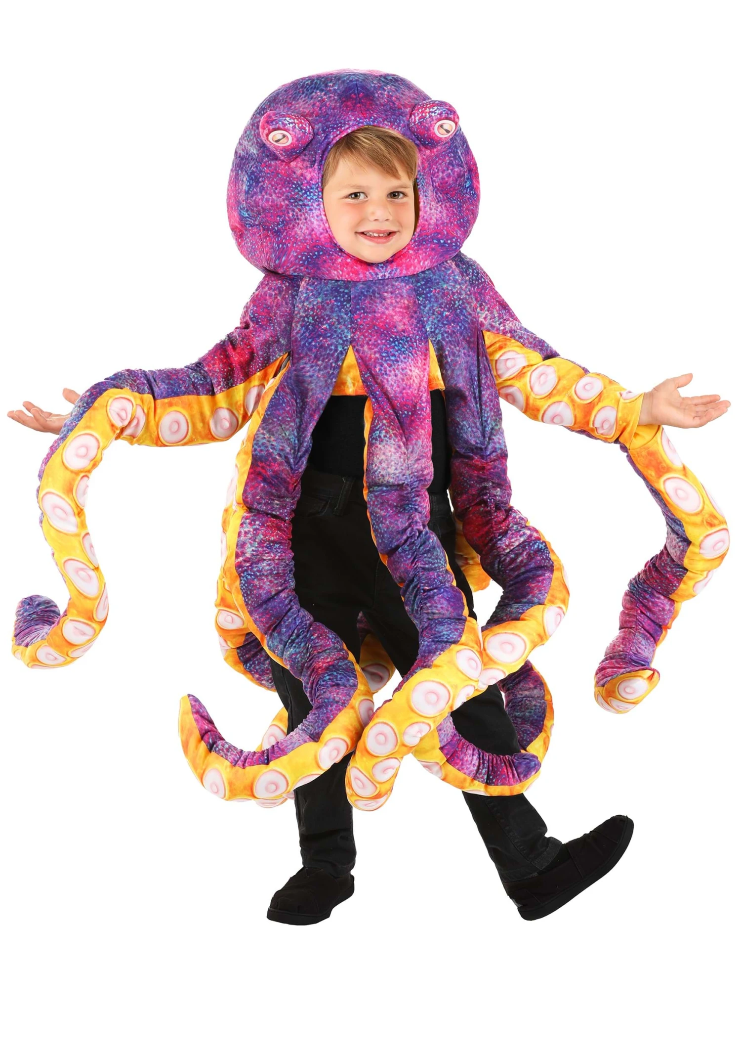 Purple Octopus Toddler Costume 3 Purple Octopus Toddler Costume