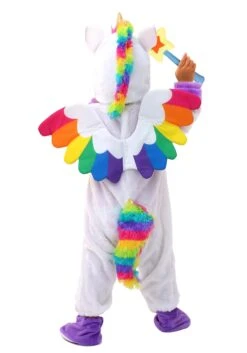 Rainbow Unicorn Costume For Toddlers -Halloween Costumes toddler rainbow unicorn costume alt 2