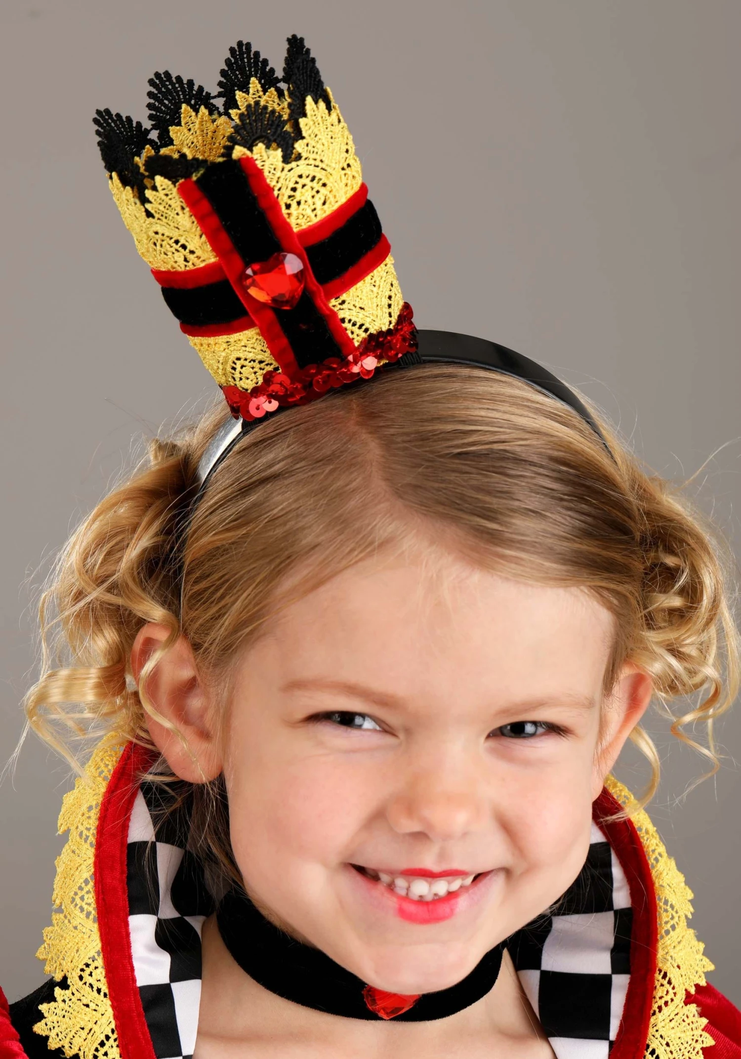Ravishing Queen Of Hearts Costume For Toddlers 5 Ravishing Queen Of Hearts Costume For Toddlers - Image 3