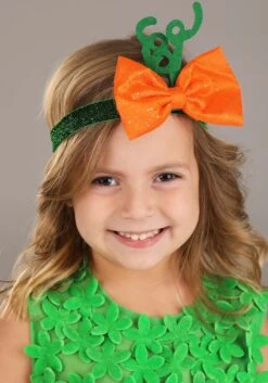 Shimmering Pumpkin Costume For Toddlers -Halloween Costumes toddler shimmering pumpkin costume alt 1