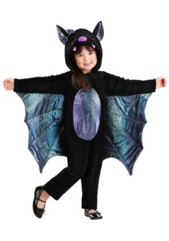 Shiny Bat Costume For Toddlers