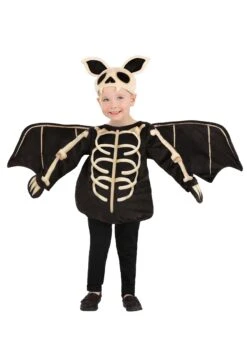 Skeleton Bat Costume For Toddlers