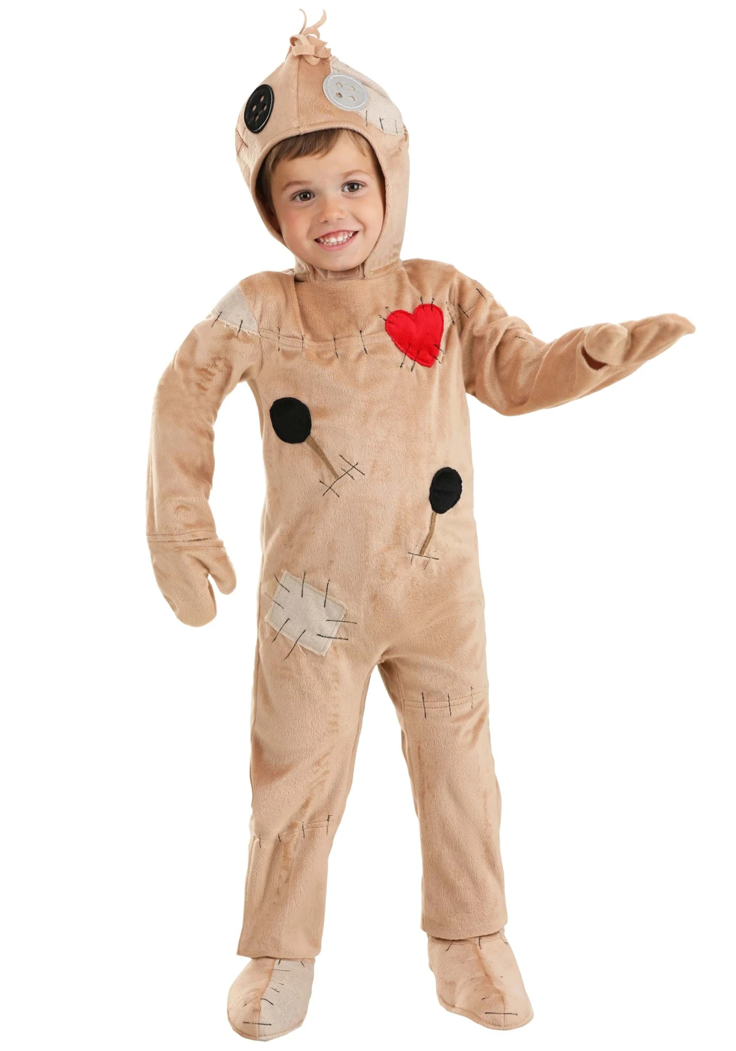 Spooky Voodoo Doll Costume For Toddlers 3 Spooky Voodoo Doll Costume For Toddlers