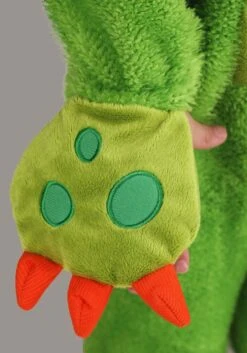 Spotted Green Monster Costume For Toddlers 12 Spotted Green Monster Costume For Toddlers -Halloween Costumes toddler spotted green monster costume alt 4