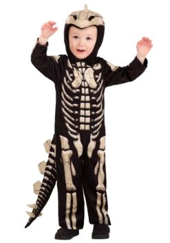 Stegosaurus Fossil Costume For Toddlers -Halloween Costumes toddler stegosaurus fossil costume alt 2