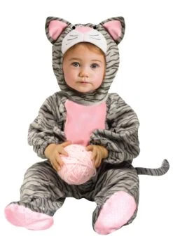 Fun World Toddler Striped Gray Kitten Costume