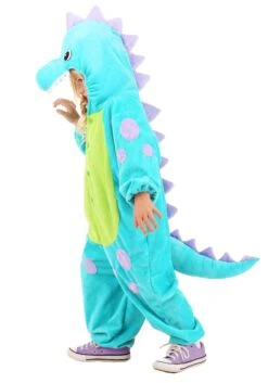 Teal Cuddlesaur Costume For Toddlers 11 Teal Cuddlesaur Costume For Toddlers -Halloween Costumes toddler teal cuddlesaur costume alt 2